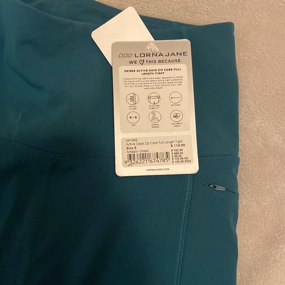 Lorna jane active days zip core tight - Picture 3 of 4